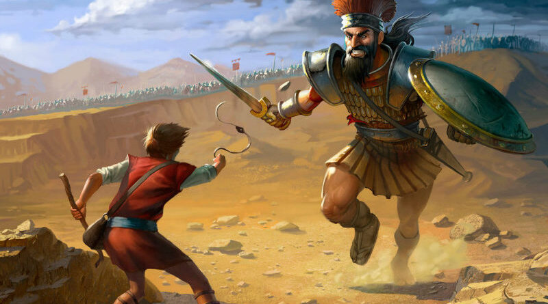 The david and goliath story - डेविड और गोलियथ कहानी