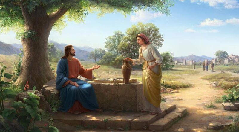 Jesus talks to a samaritan woman story - यीशु एक सामरी स्त्री से बात करते हैं कहानी