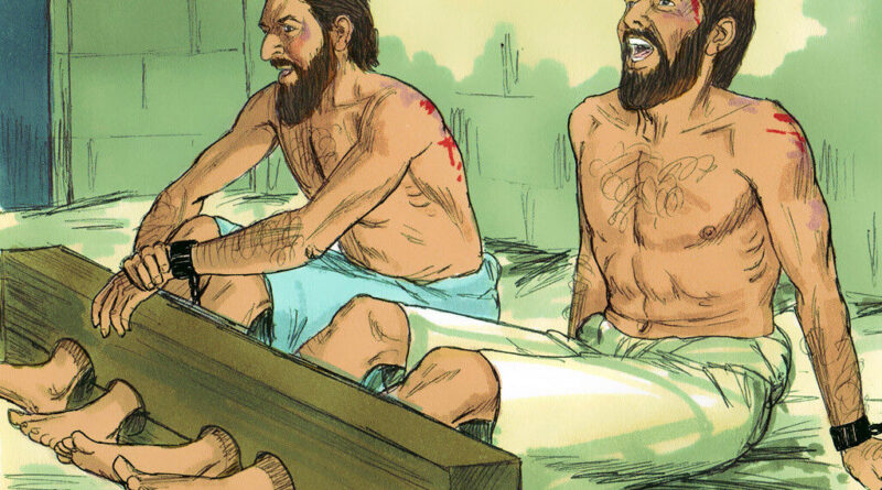 The story of paul and silas in prison - जेल में पॉल और सीलास की कहानी