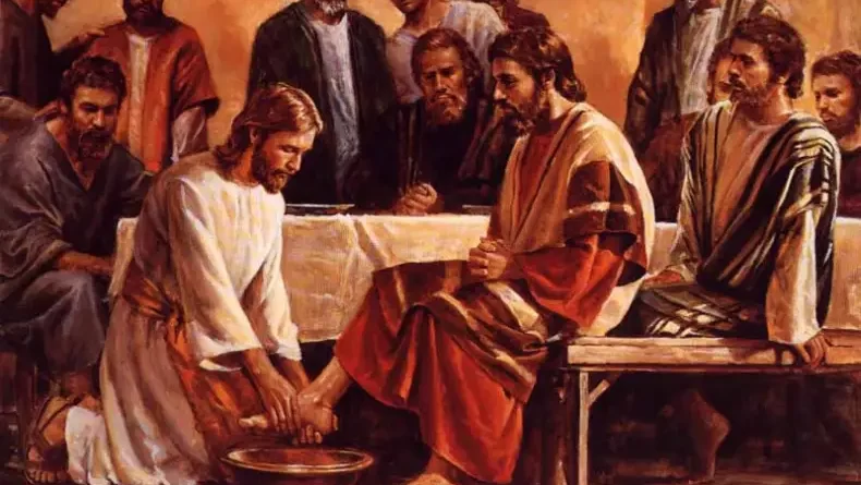 Story of jesus washes the disciples feet - यीशु द्वारा शिष्यों के पैर धोने की कहानी