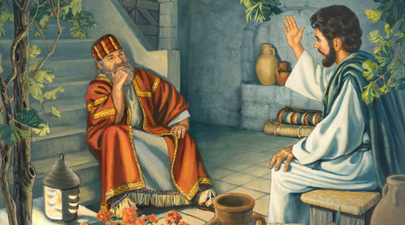 Story of jesus teaches nicodemus - यीशु द्वारा निकुदेमुस को सिखाने की कहानी
