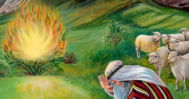 Story of moses and the burning bush - मूसा और जलती हुई झाड़ी की कहानी