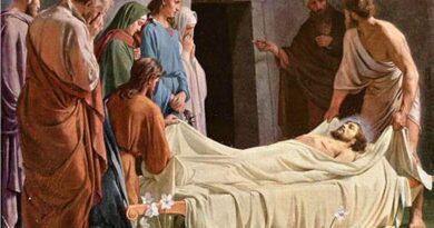 Story of burial of jesus - यीशु को दफ़नाने की कहानी
