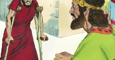 The story of david helping mephibosheth - डेविड द्वारा मेपीबोशेथ की मदद करने की कहानी