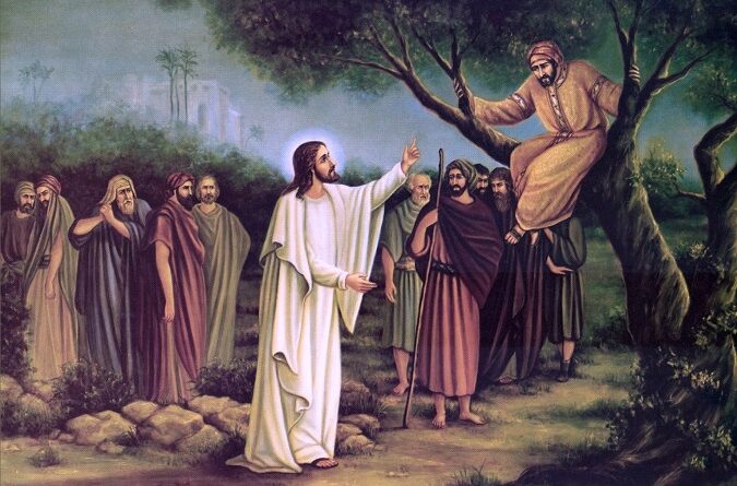 Story of zacchaeus meets jesus - जक्कई की यीशु से मुलाकात की कहानी