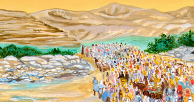 Story of crossing the jordan river - जॉर्डन नदी पार करने की कहानी