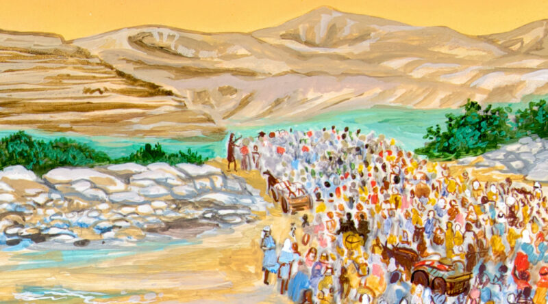 Story of crossing the jordan river - जॉर्डन नदी पार करने की कहानी