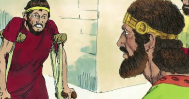 The story of david helping mephibosheth - दाऊद द्वारा मपीबोशेत की सहायता करने की कहानी