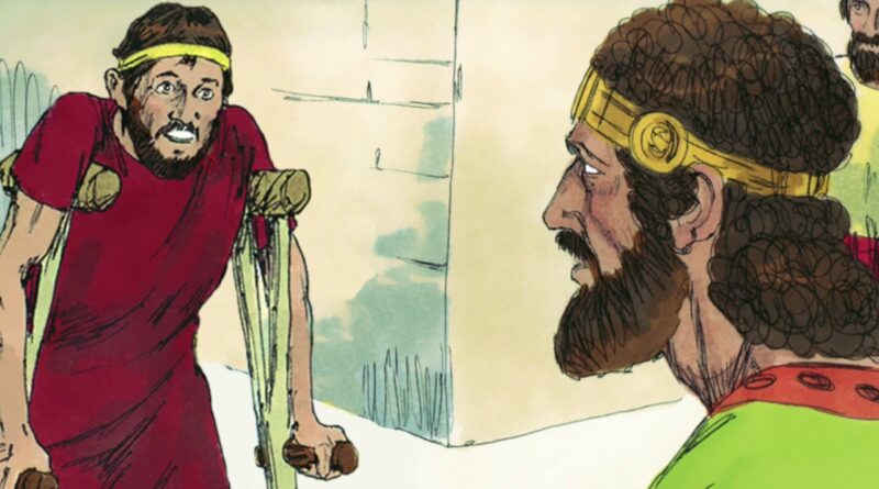 The story of david helping mephibosheth - दाऊद द्वारा मपीबोशेत की सहायता करने की कहानी