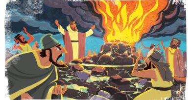 The story of the burning altar on mount carmel - माउंट कार्मेल पर जलती हुई वेदी की कहानी