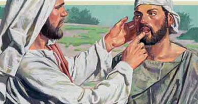 The story of jesus healing a deaf man - यीशु द्वारा एक बहरे आदमी को ठीक करने की कहानी