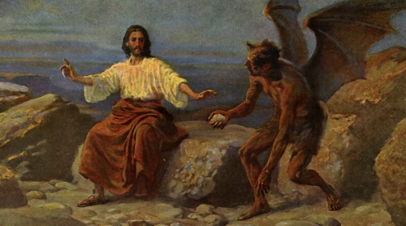 The story of the temptation of jesus - यीशु के प्रलोभन की कहानी