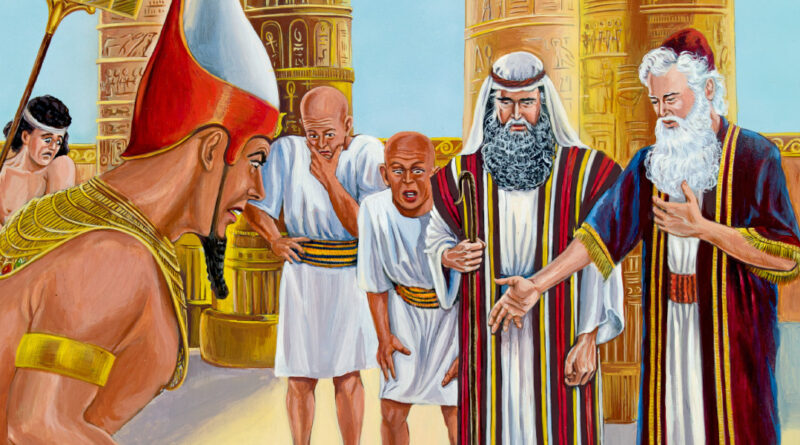The story of moses and aaron seeing pharaoh - फिरौन को देखने वाले मूसा और हारून की कहानी