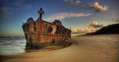 The story of being shipwrecked on an island - एक द्वीप पर जहाज़ के बर्बाद होने की कहानी