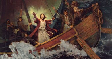 The story of christ stilling the tempest - तूफ़ान को शांत करने वाले मसीह की कहानी