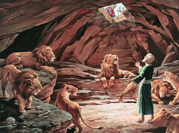 The story of daniel in the lion den - लायन डेन में डेनियल की कहानी