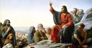 The story of jesus teaching on a mountain - यीशु के एक पहाड़ पर उपदेश देने की कहानी