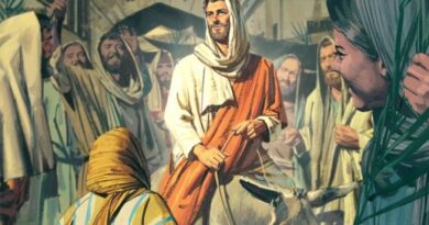 The story of the savior going to jerusalem - उद्धारकर्ता के यरूशलेम जाने की कहानी