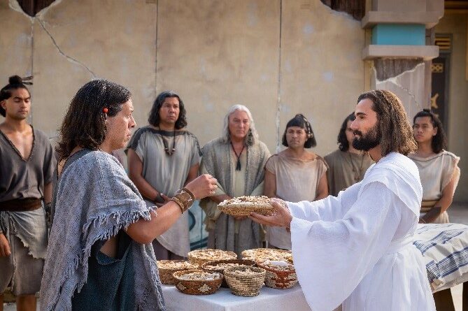 The story of jesus teaching about the sacrament - यीशु द्वारा संस्कार के बारे में शिक्षा देने की कहानी