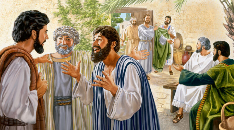 Story of jesus instructing his disciples to share the gospel - यीशु द्वारा अपने शिष्यों को सुसमाचार साझा करने का निर्देश देने की कहानी