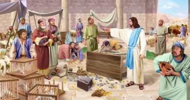 The story of christ cleansing the temple - ईसा मसीह द्वारा मंदिर साफ़ करने की कहानी