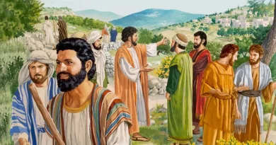 The story of jesus instructing his disciples to share the gospel - यीशु द्वारा अपने शिष्यों को सुसमाचार साझा करने का निर्देश देने की कहानी
