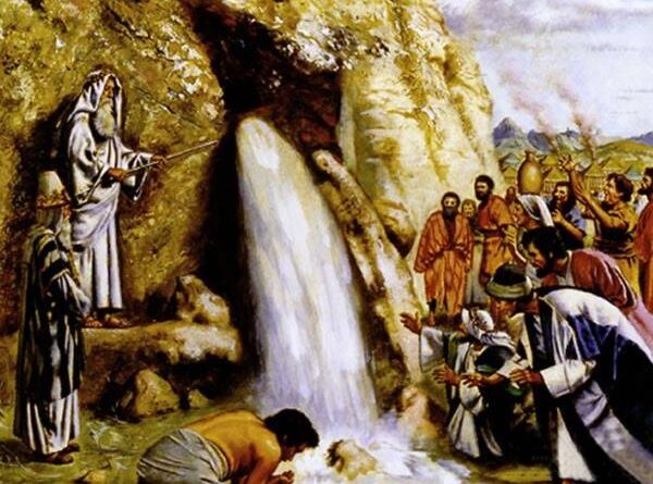The story of moses sin at the waters of meribah - मरीबा के जल में मूसा के पाप की कहानी