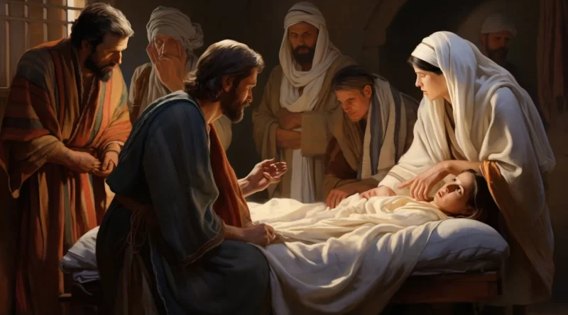 The story of jesus healing jairus daughter - यीशु द्वारा याइर की बेटी को ठीक करने की कहानी