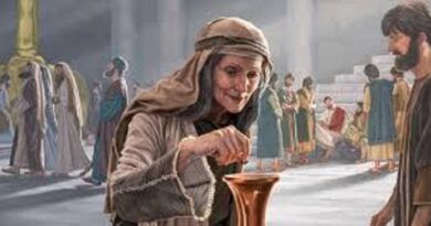 The story of jesus and the widow's offering - यीशु और विधवा की भेंट की कहानी