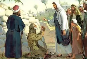The story of jesus healing blind bartimaeus - यीशु द्वारा अंधे बार्टिमायस को ठीक करने की कहानी