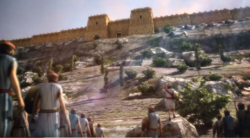 The story of king david capturing jerusalem - राजा डेविड द्वारा यरूशलेम पर कब्ज़ा करने की कहानी