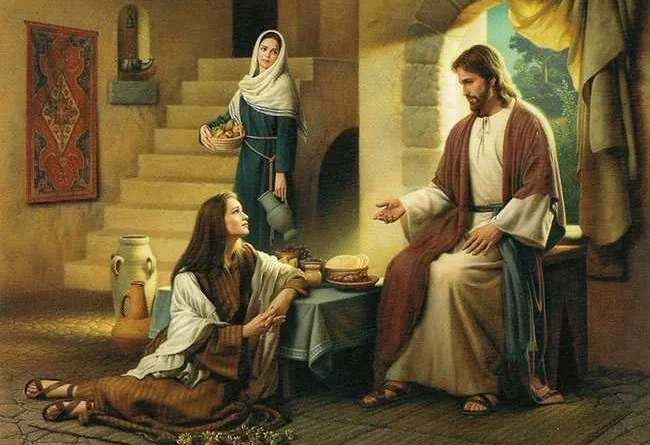 The story of jesus visiting mary and martha - यीशु की मैरी और मार्था से मिलने की कहानी