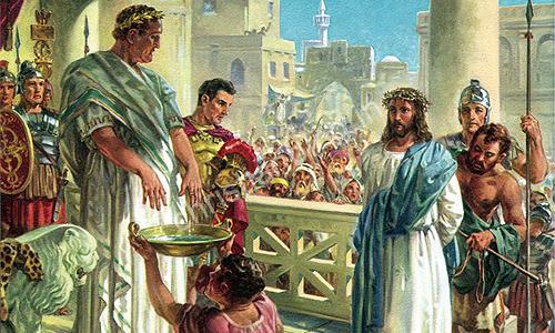 The story of pilate judging jesus - पीलातुस द्वारा यीशु का न्याय करने की कहानी