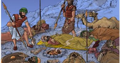 The story of david takes saul’s spear - डेविड द्वारा शाऊल का भाला लेने की कहानी