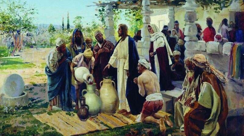 The story of jesus turning water into wine - यीशु द्वारा पानी को शराब में बदलने की कहानी