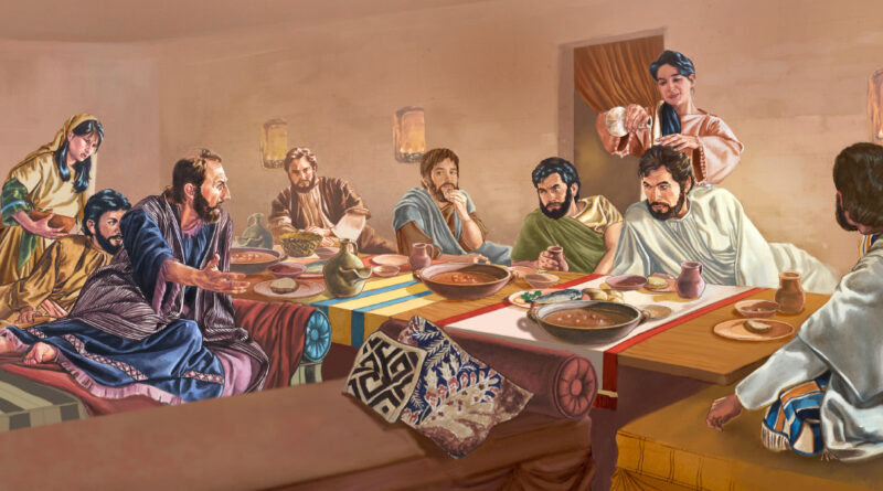The story of jesus eating supper in bethany - बेथानी में यीशु के रात्रि भोजन करने की कहानी