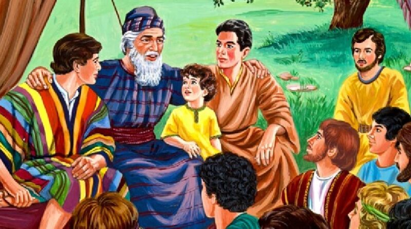 The story of jacob building a large family - जैकब द्वारा एक बड़ा परिवार बनाने की कहानी