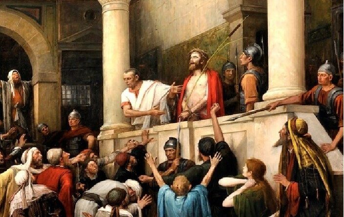 The story of pontius pilate judging jesus - पोंटियस पीलातुस द्वारा यीशु का न्याय करने की कहानी