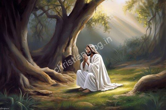 The story of jesus in the garden of gethsemane - गेथसमेन के बगीचे में यीशु की कहानी