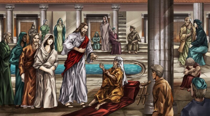 Story of jesus heals a lame man - यीशु द्वारा एक लंगड़े आदमी को चंगा करने की कहानी