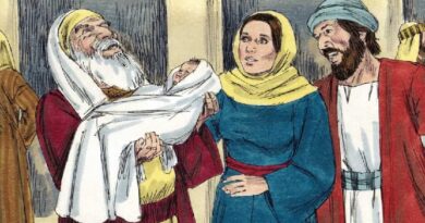 The story of simeon and anna seeing jesus - यीशु को देखने वाले शिमोन और अन्ना की कहानी