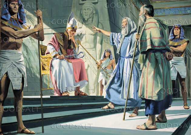 The story of moses and aaron confronting pharaoh - फिरौन से भिड़ने वाले मूसा और हारून की कहानी