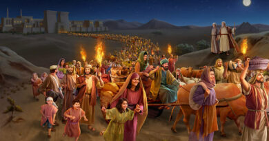 The story of the israelites leaving egypt - इस्राएलियों के मिस्र छोड़ने की कहानी