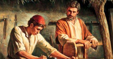 The story of jesus working in his father's workshop - अपने पिता की कार्यशाला में काम करते हुए यीशु की कहानी