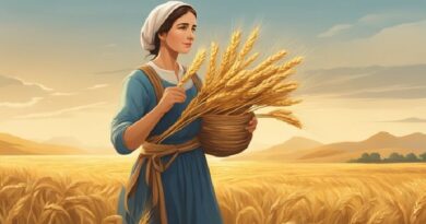 The story of ruth harvesting in boaz fields - बोअज़ के खेतों में फसल काटने वाली रूथ की कहानी